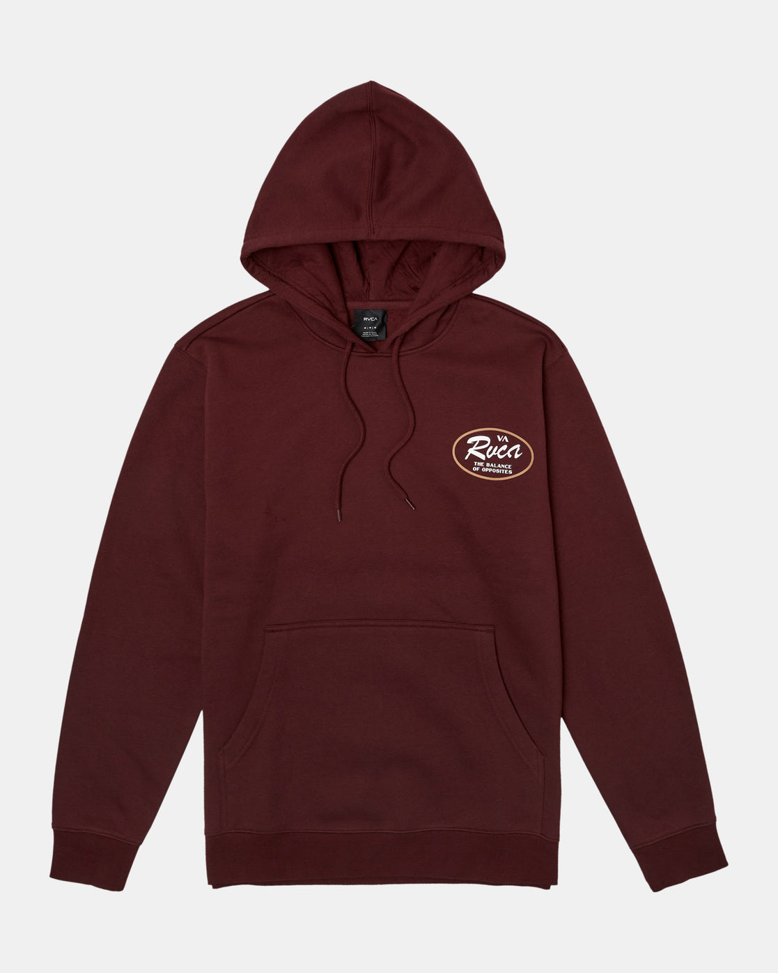 Scrambler Hoodie - Burgundy – RVCA Canada