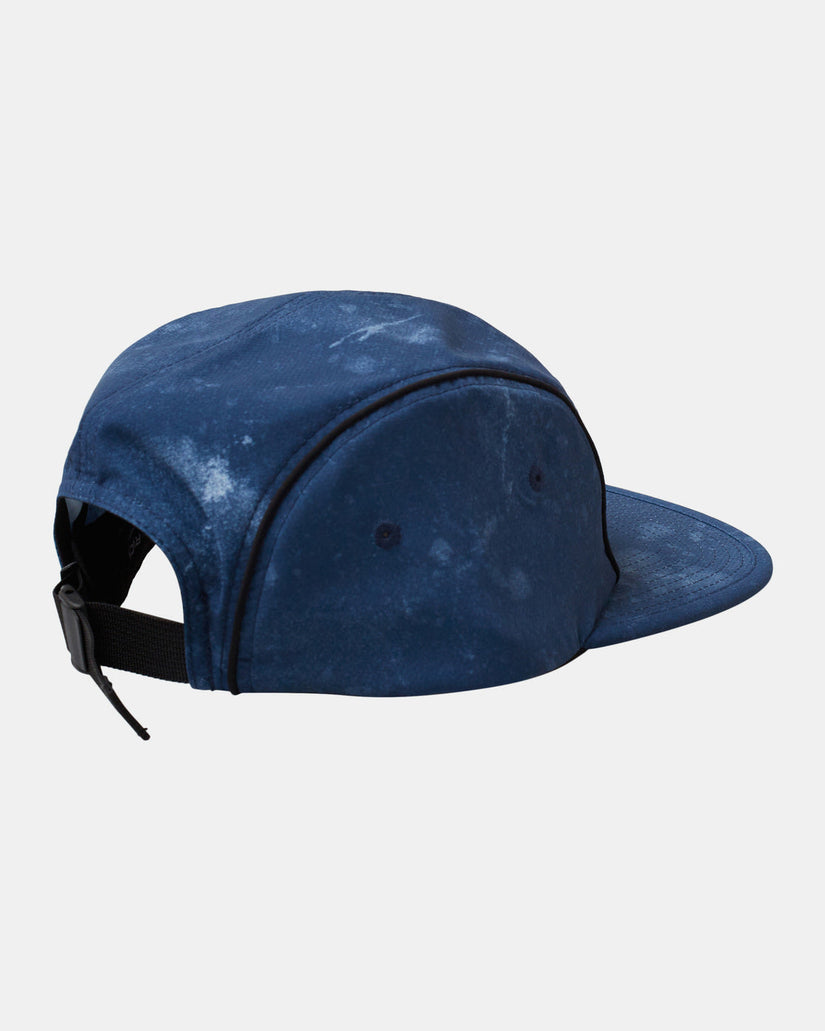 Yogger Strapback Hat - Indigo Tie Dye