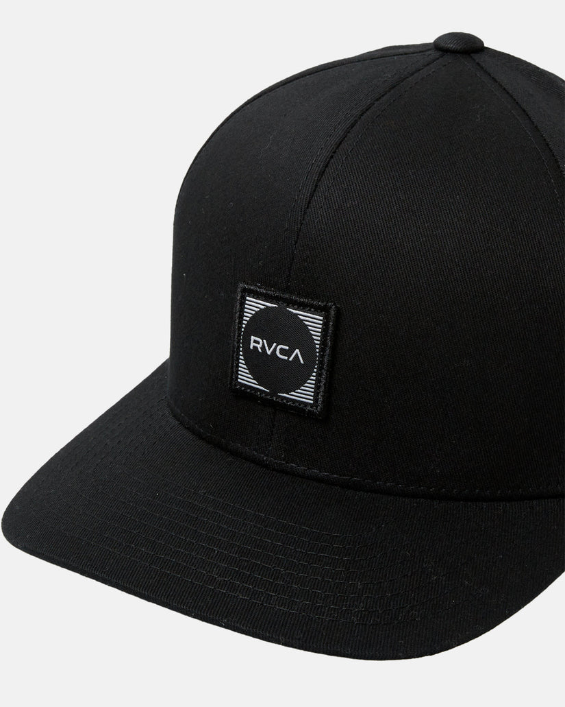 RVCA Flexfit Hat - Black