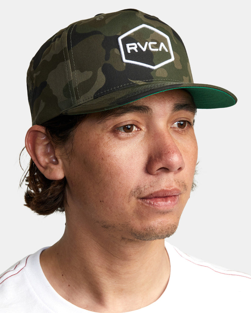 Commonwealth Snapback Hat - Camo