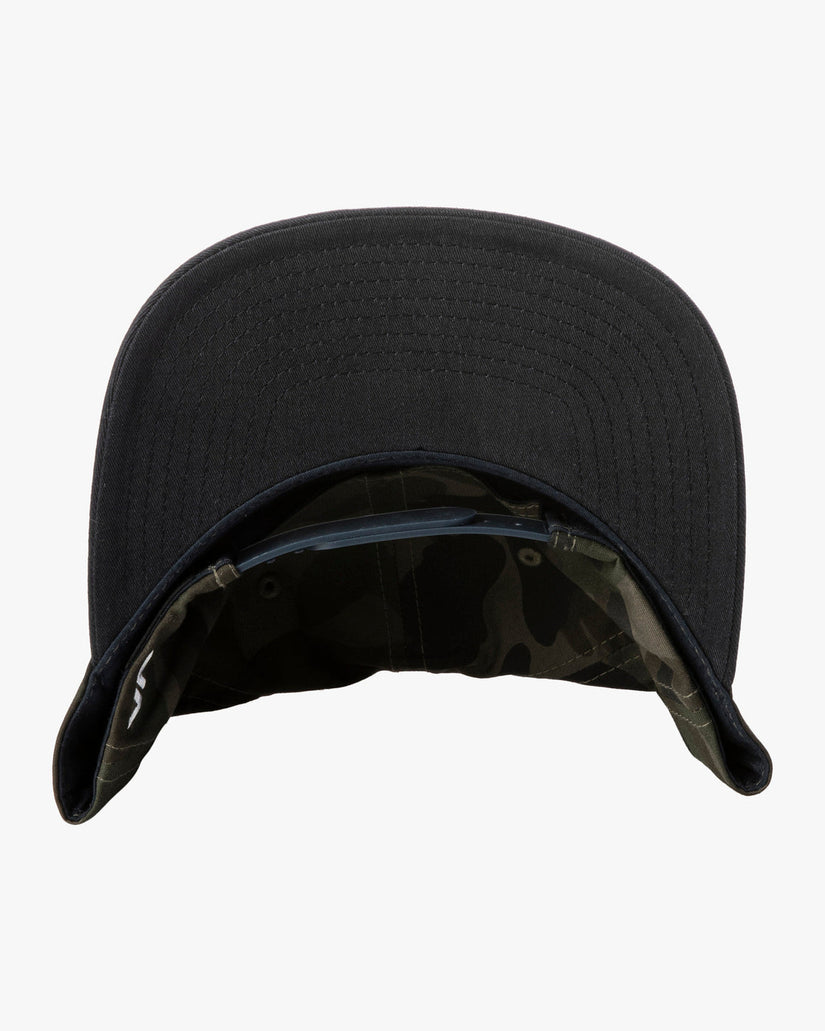 RVCA Twill Snapback II Hat - Camo/Navy