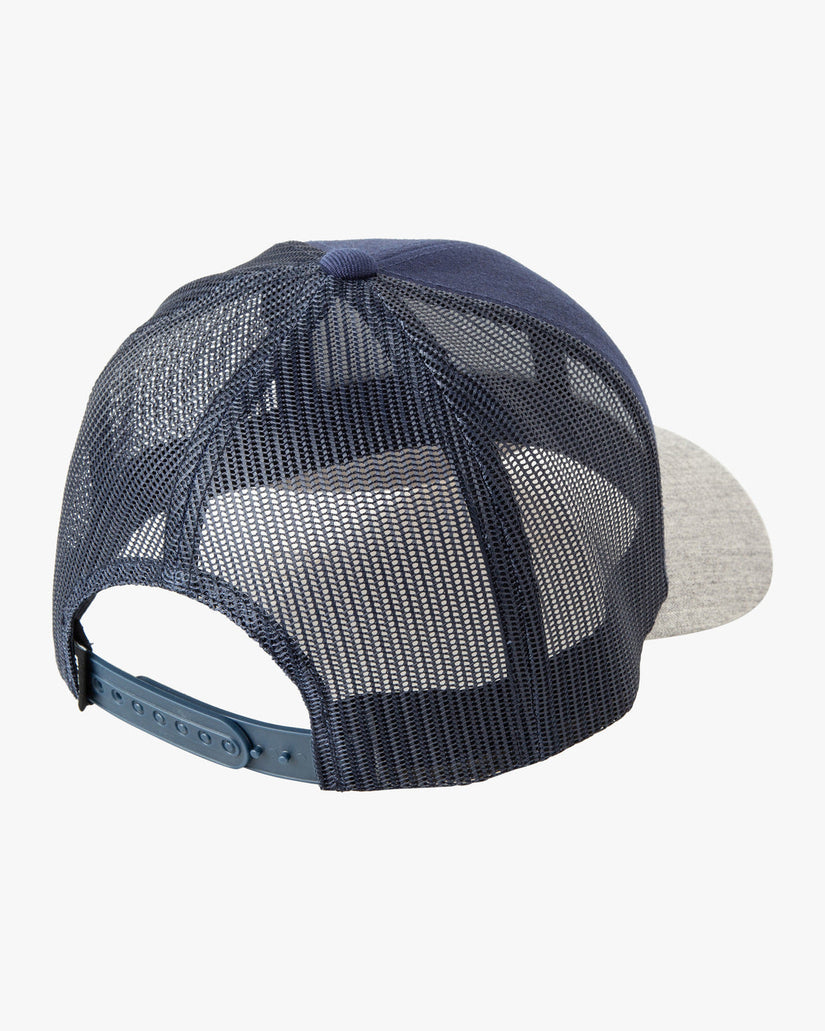 Ticket Trucker Iii Hat - Navy/Grey