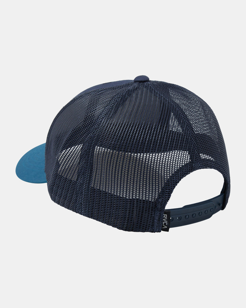 Ticket Trucker Iii Hat - Navy/Teal