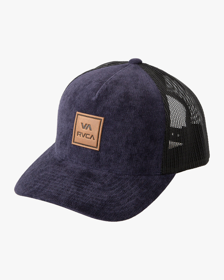 VA All The Way Curved Brim Trucker Hat - Dark Navy