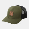 VA All The Way Curved Brim Trucker Hat - Olive
