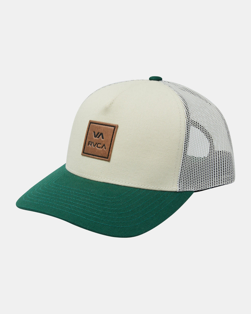 VA All The Way Curved Brim Trucker Hat - VAnilla