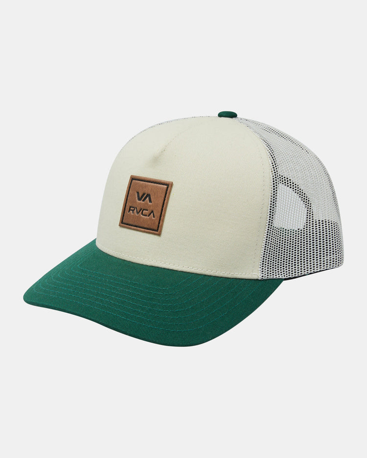 VA All The Way Curved Brim Trucker Hat - VAnilla