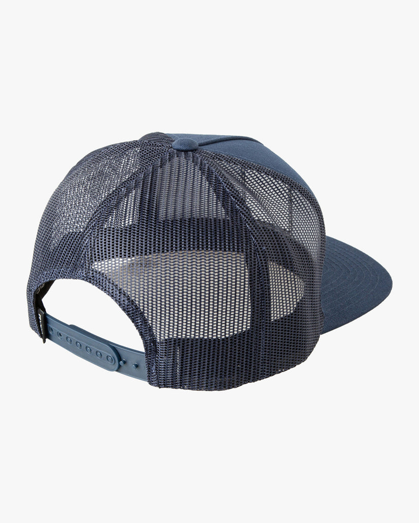 VA All The Way Print Trucker Hat - Navy