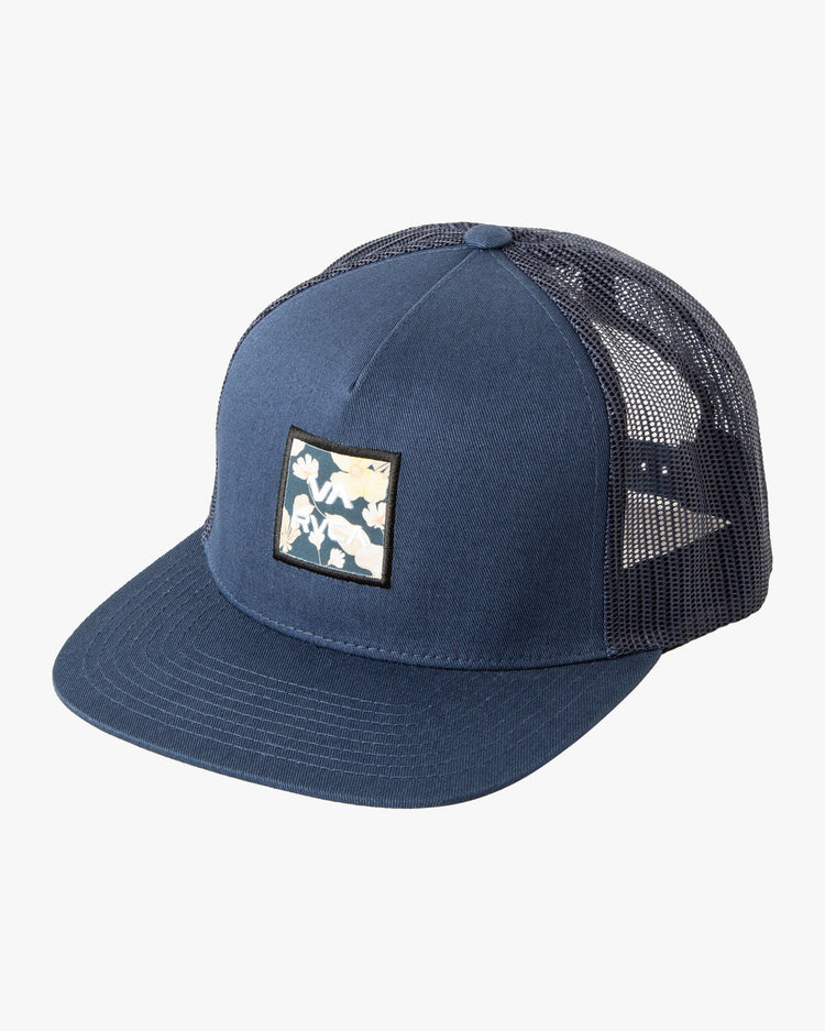 VA All The Way Print Trucker Hat - Navy