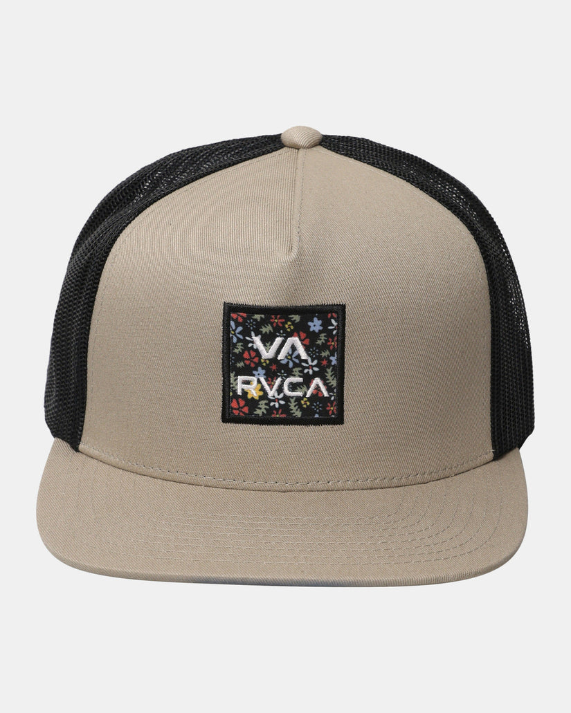 VA All The Way Print Trucker Hat - Stone