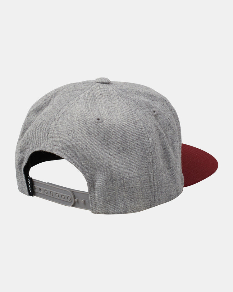 VA Patch Snapback Hat - Heather Grey