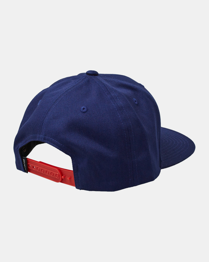 VA Patch Snapback Hat - Navy Grey