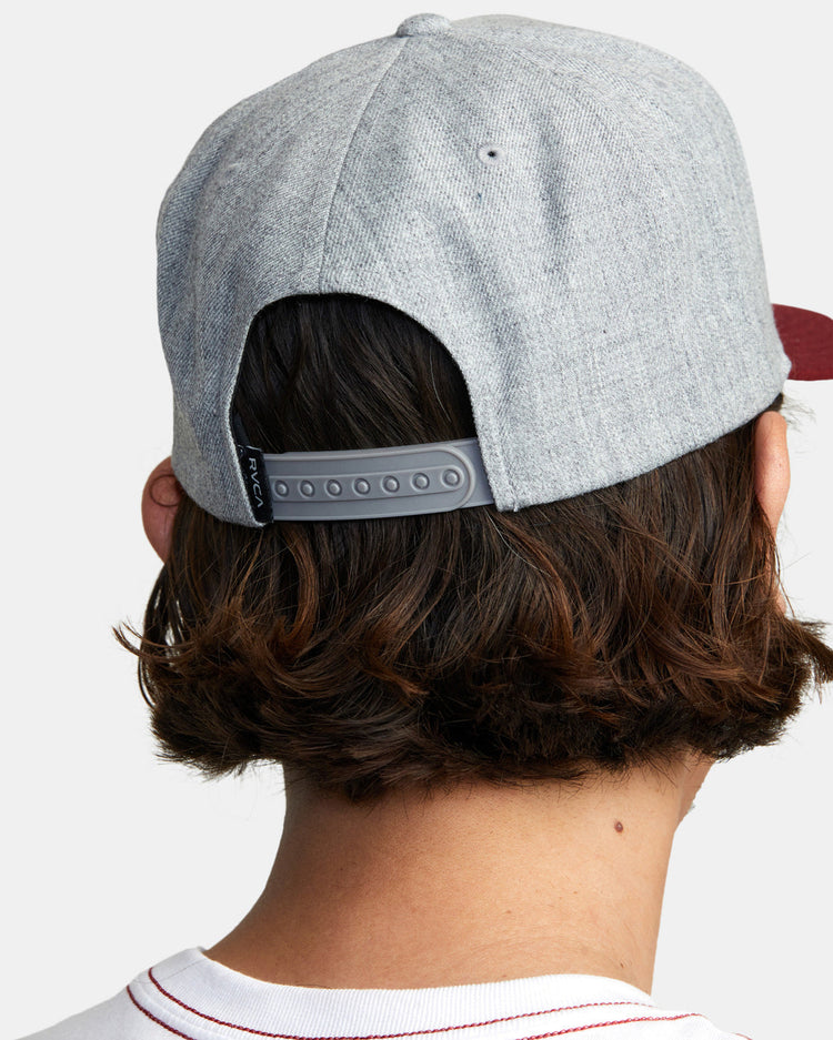 VA Patch Snapback Hat - Heather Grey