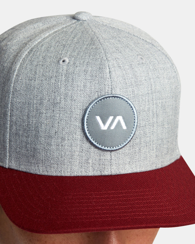 VA Patch Snapback Hat - Heather Grey