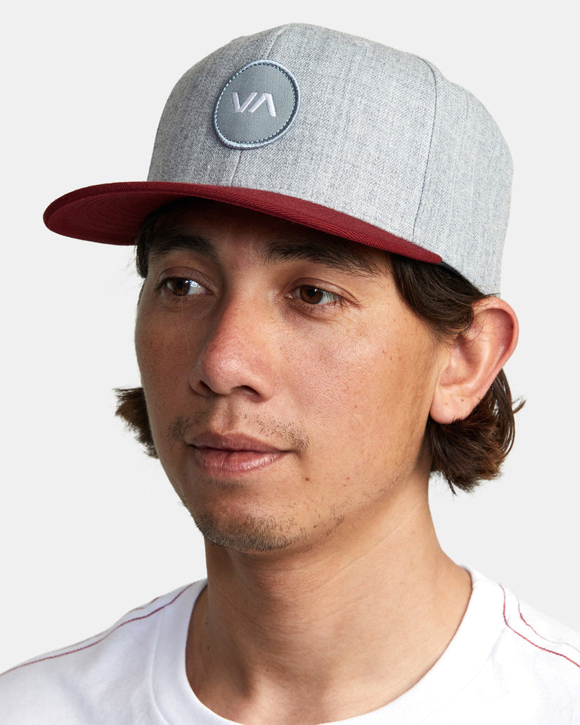 VA Patch Snapback Hat - Heather Grey