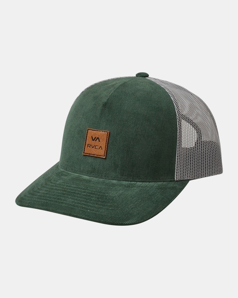 VA All The Way Cord Trucker Hat - Aloe