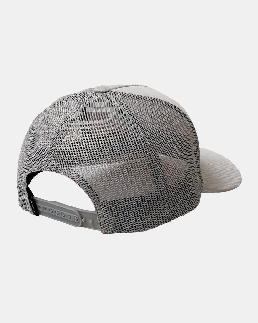 VA All The Way Cord Trucker Hat - Light Grey