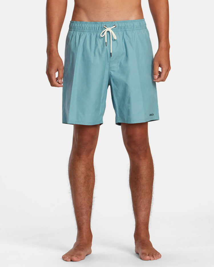 Opposites Elastic Waist Hybrid Amphibian Shorts - Evergreen