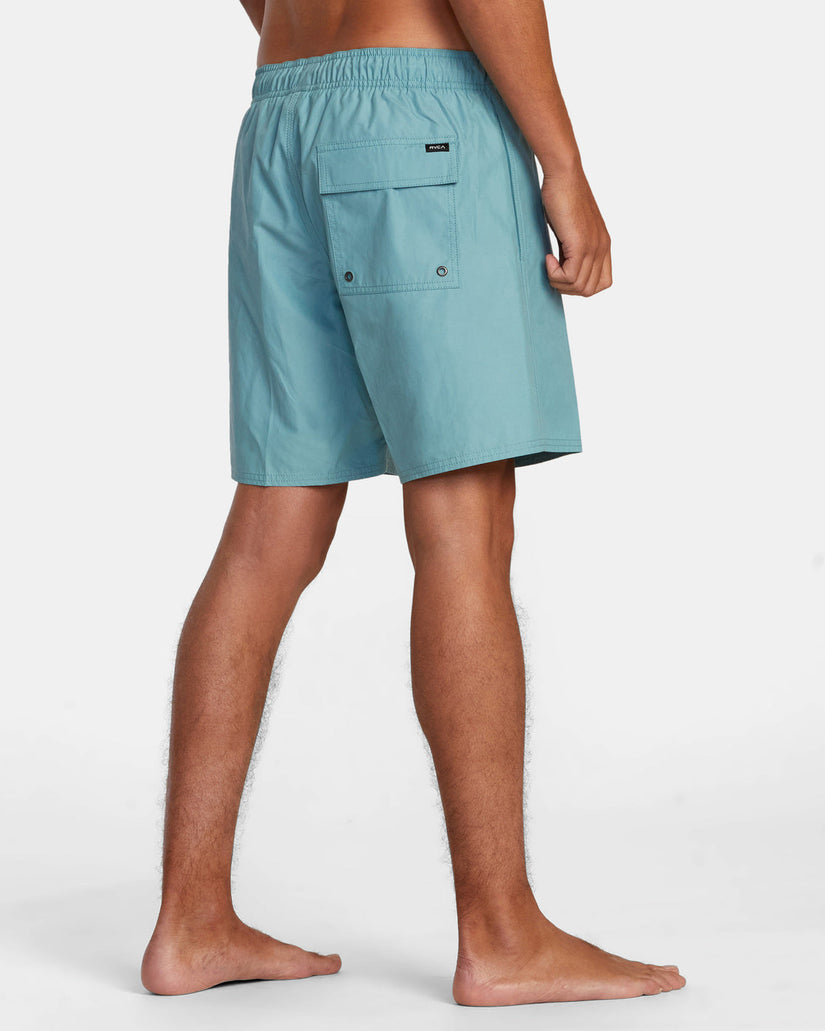 Opposites Elastic Waist Hybrid Amphibian Shorts - Evergreen