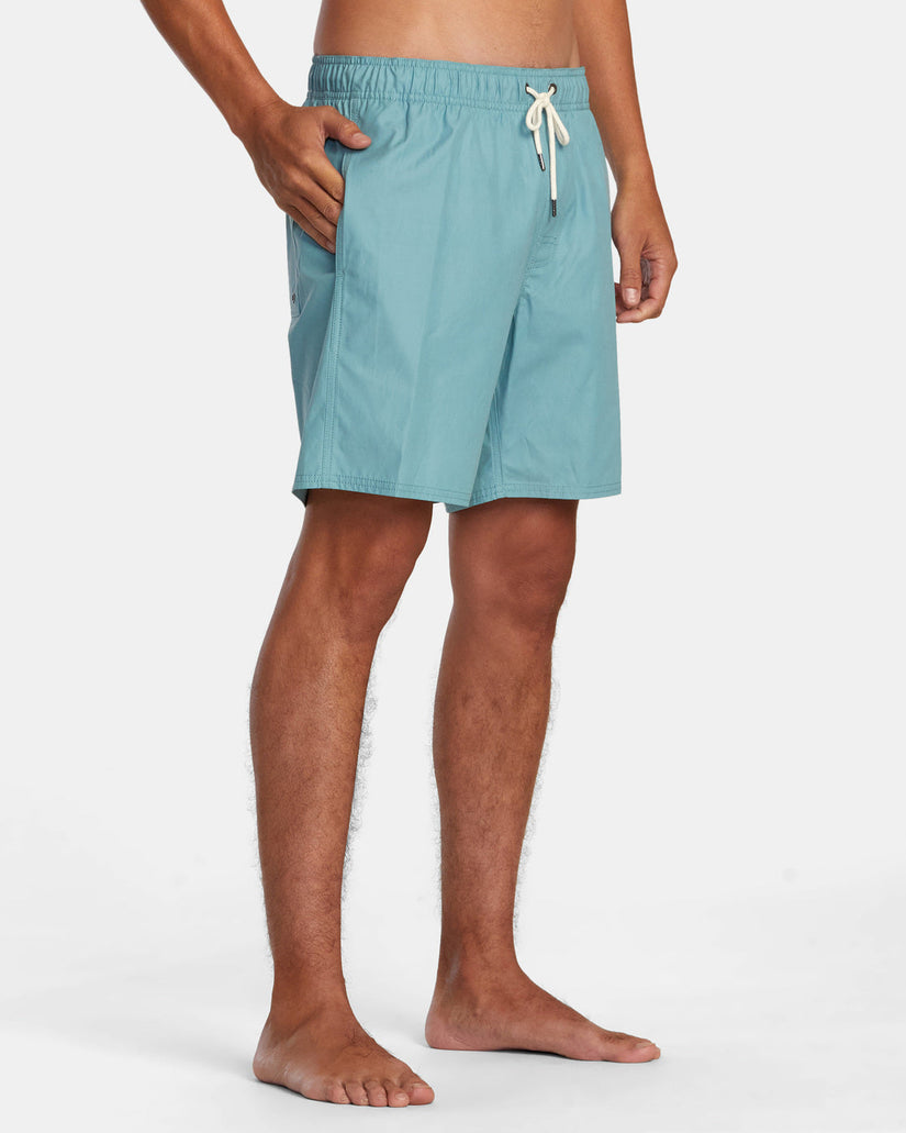 Opposites Elastic Waist Hybrid Amphibian Shorts - Evergreen