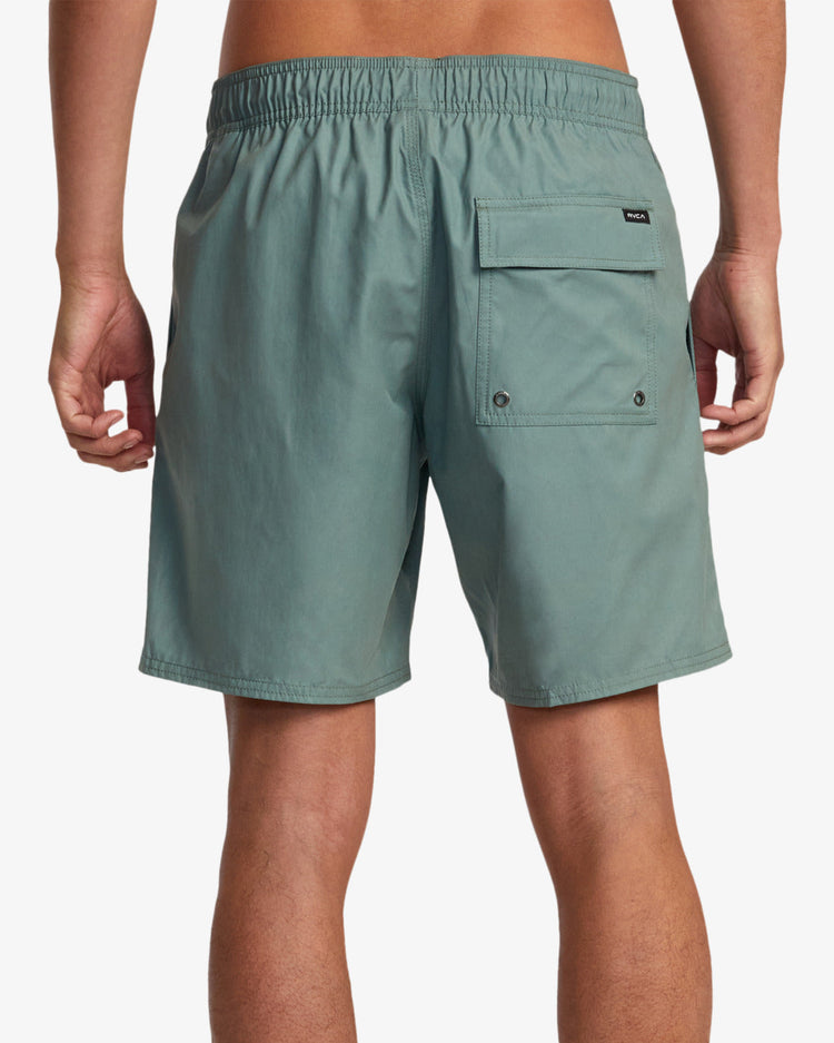 Opposites Elastic Waist Hybrid Amphibian Shorts - Jade