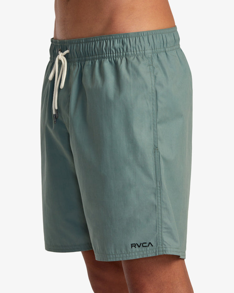 Opposites Elastic Waist Hybrid Amphibian Shorts - Jade