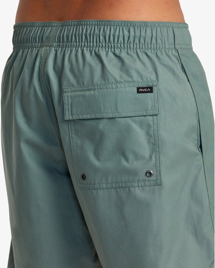 Opposites Elastic Waist Hybrid Amphibian Shorts - Jade