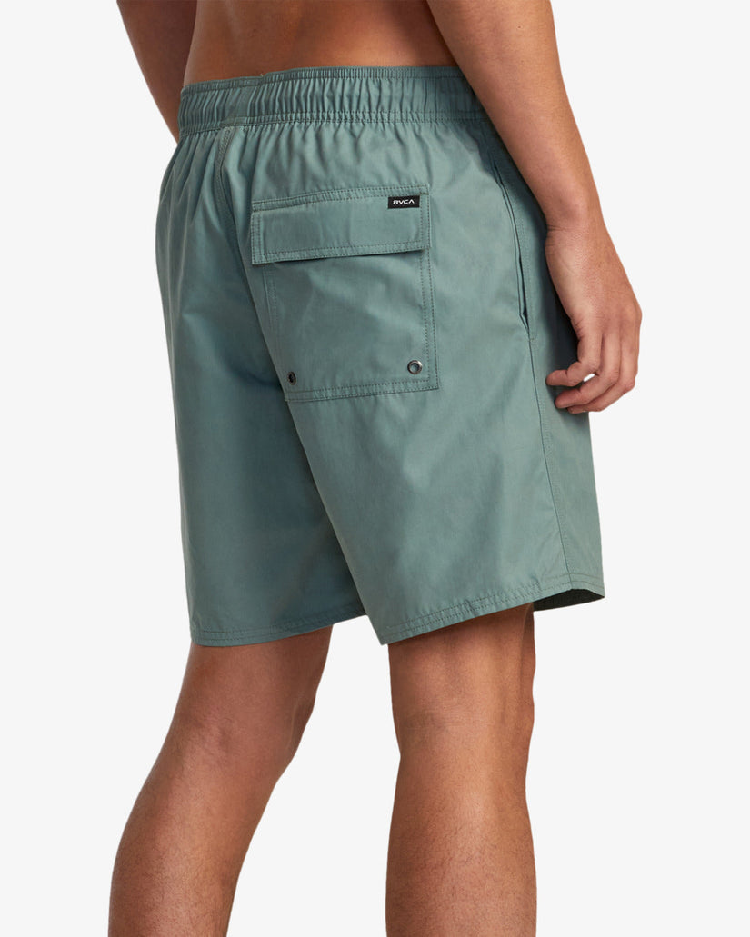 Opposites Elastic Waist Hybrid Amphibian Shorts - Jade