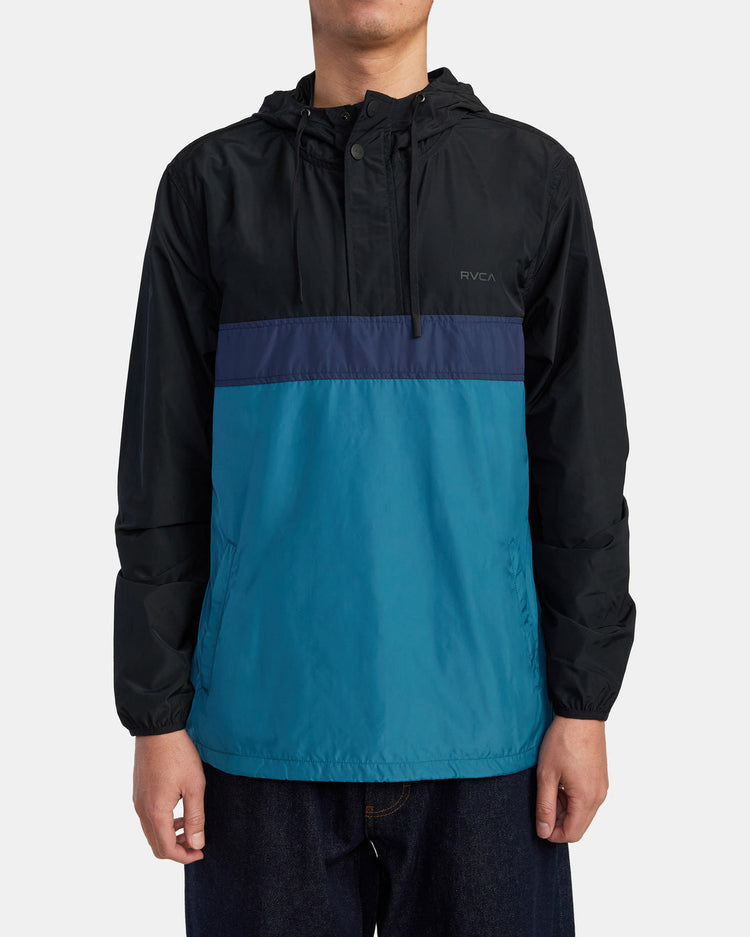 Meyer Packable Anorak Jacket - RVCA Black