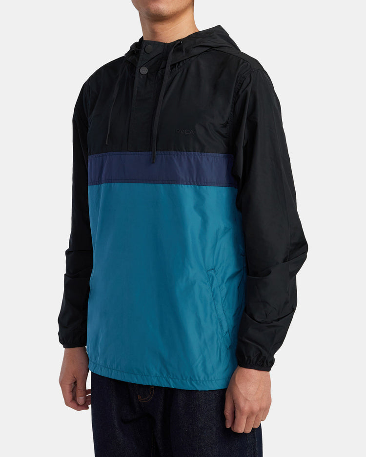 Meyer Packable Anorak Jacket - RVCA Black