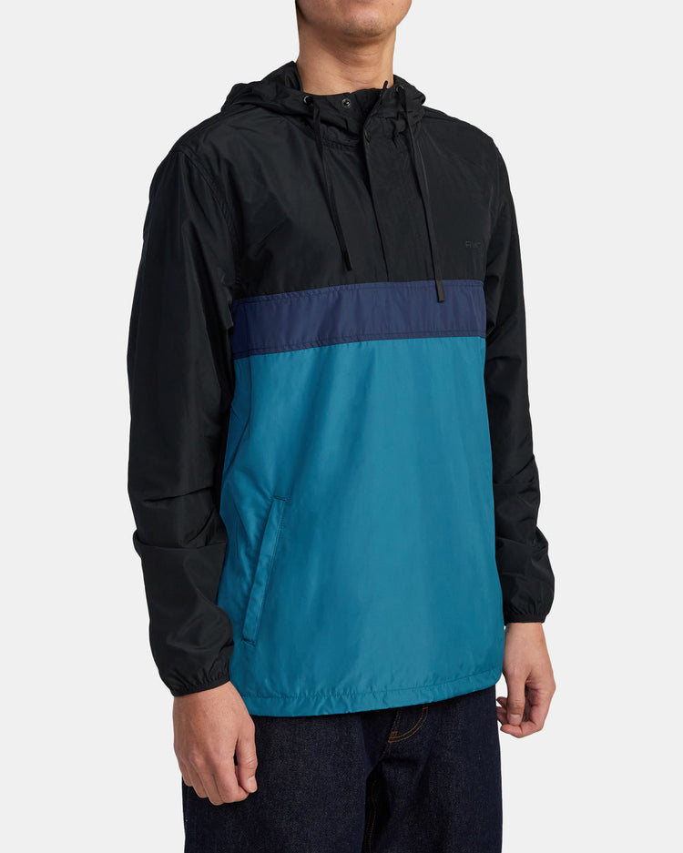 Meyer Packable Anorak Jacket - RVCA Black