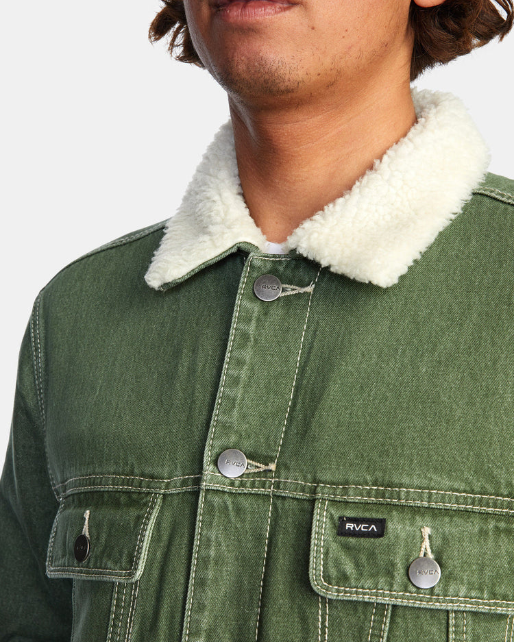 Waylon Denim Trucker Jacket - Cactus