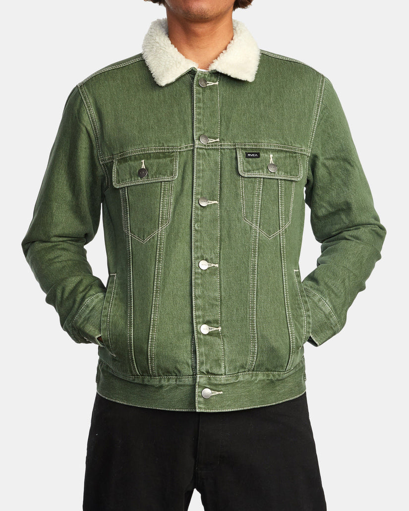 Waylon Denim Trucker Jacket - Cactus