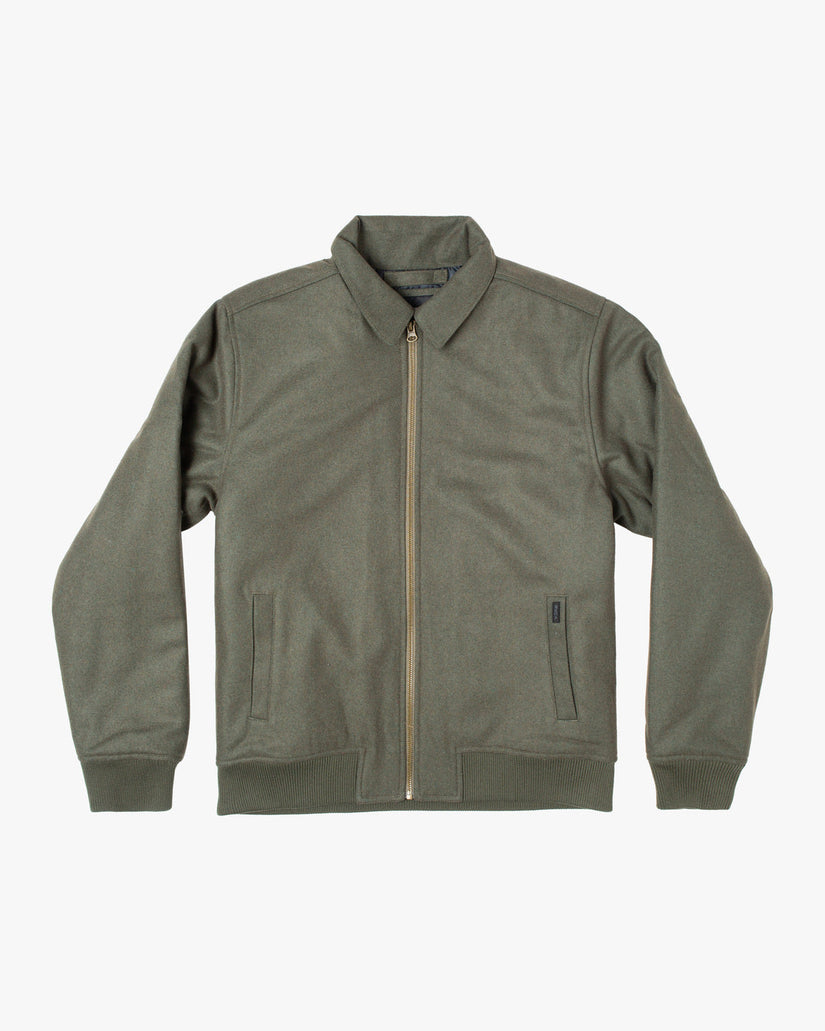 Pisco Zip-Up Jacket - Olive