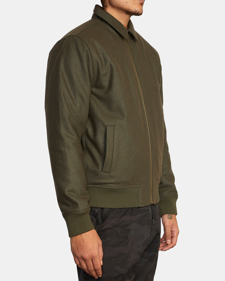 Pisco Zip-Up Jacket - Olive