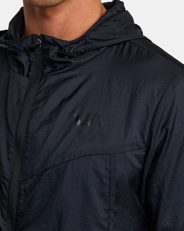 RVCA Runner Lightweight Training Jacket - Black