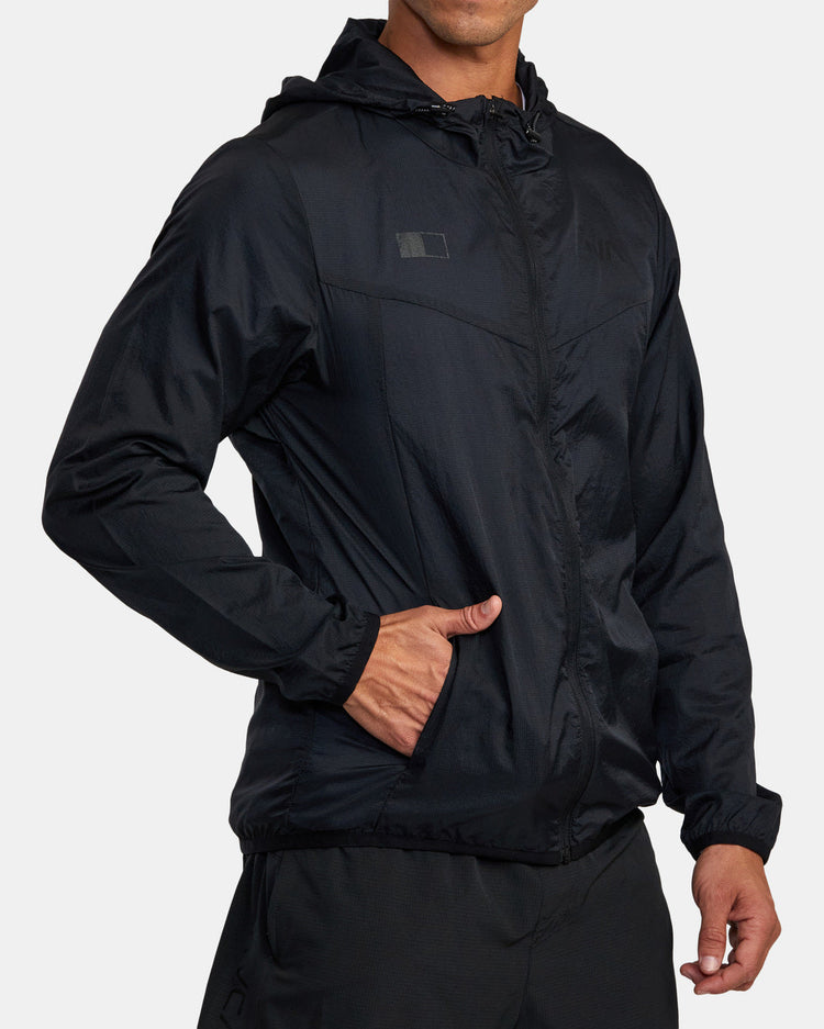 RVCA Runner Lightweight Training Jacket - Black