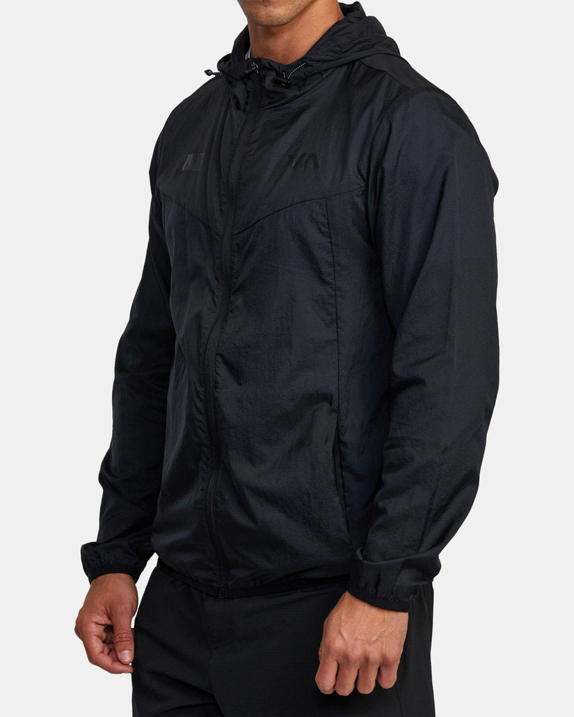 RVCA Runner Lightweight Training Jacket - Black