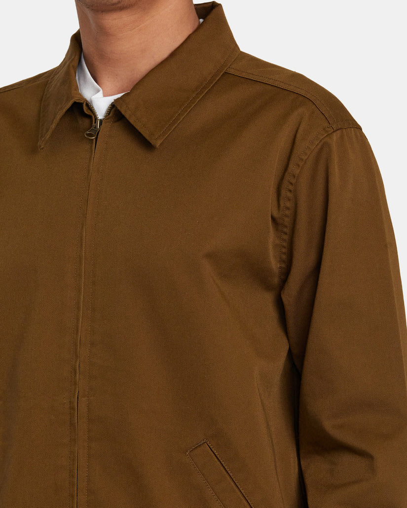 Day Shift Twill Jacket - Bombay Brown