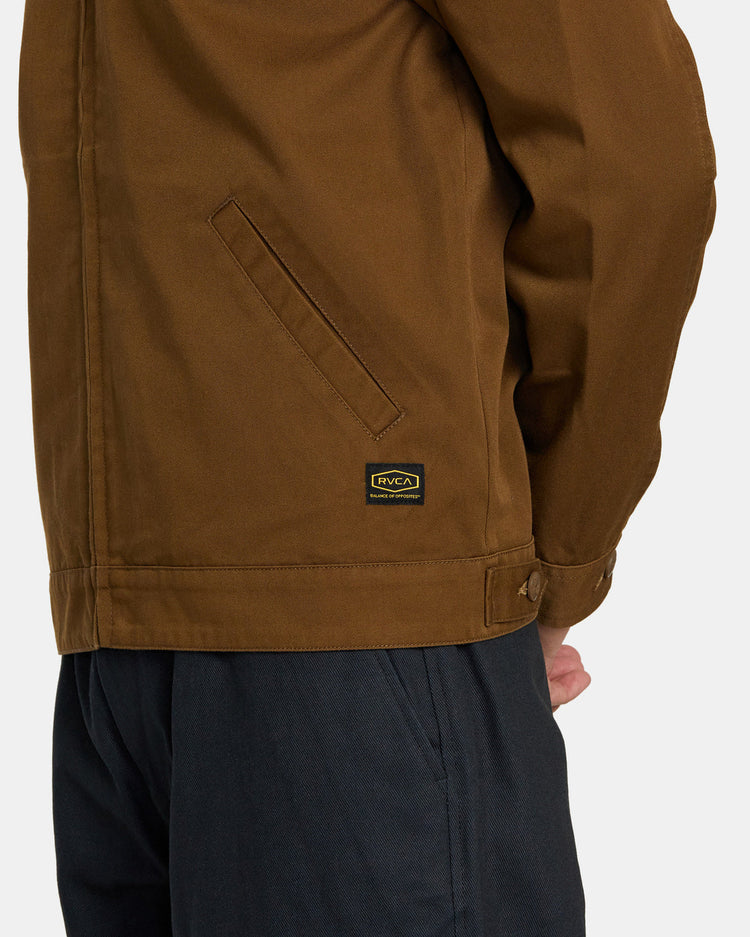 Day Shift Twill Jacket - Bombay Brown