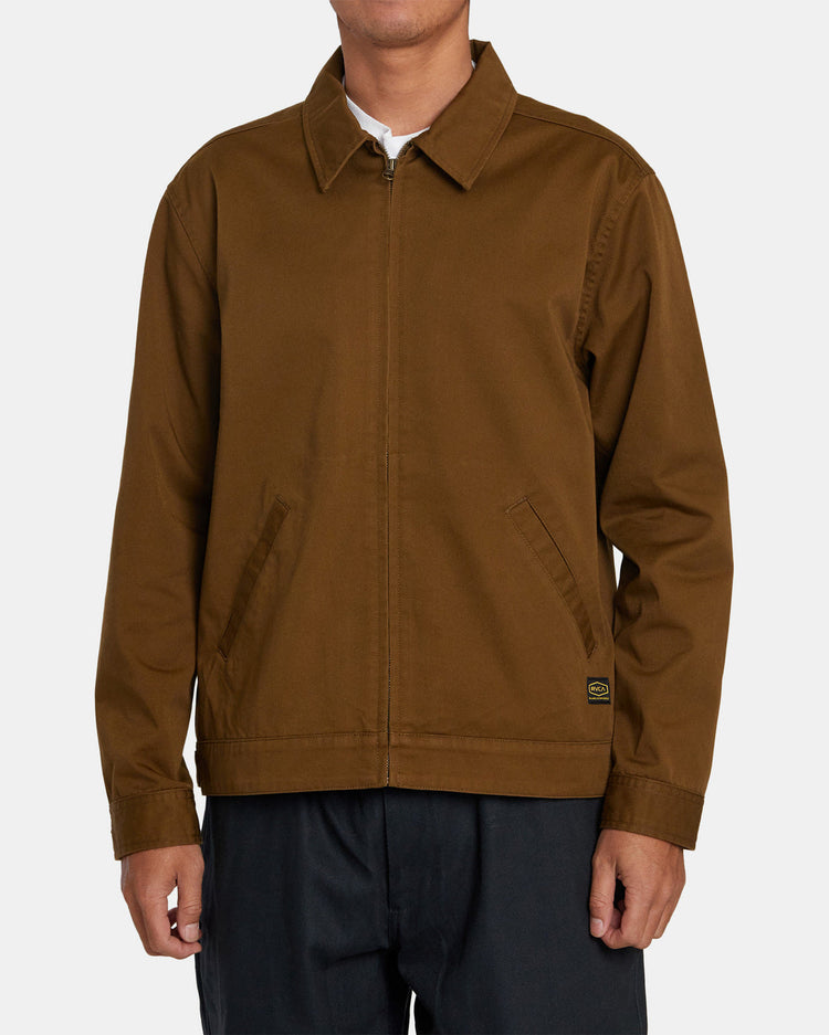 Day Shift Twill Jacket - Bombay Brown