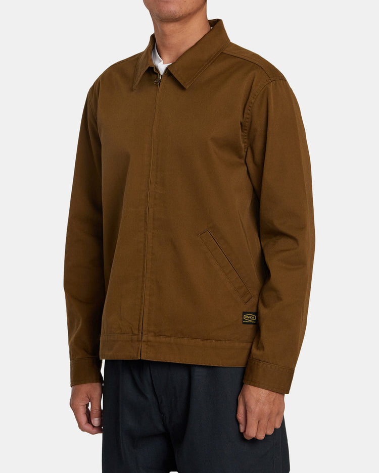 Day Shift Twill Jacket - Bombay Brown