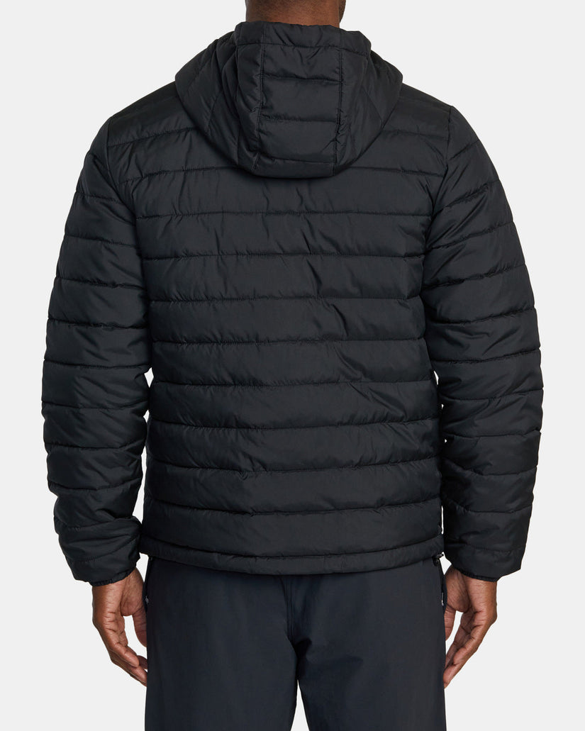 Packable Puffa Puffer Jacket - Black