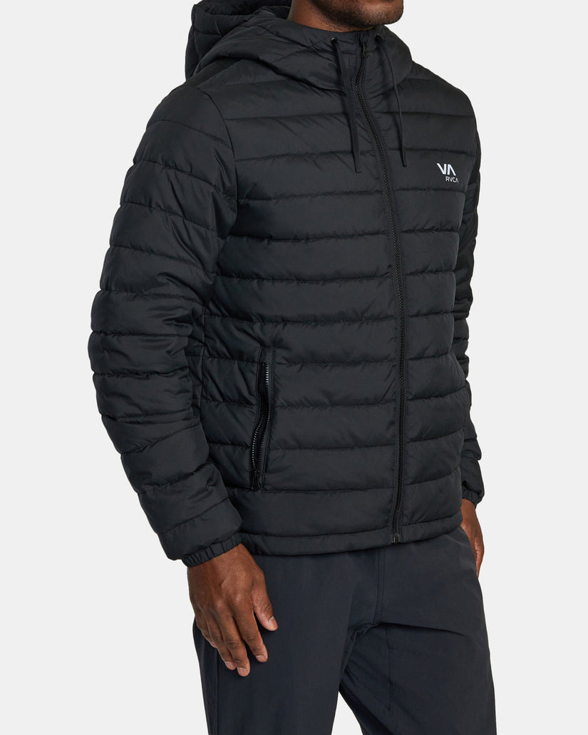 Packable Puffa Puffer Jacket - Black