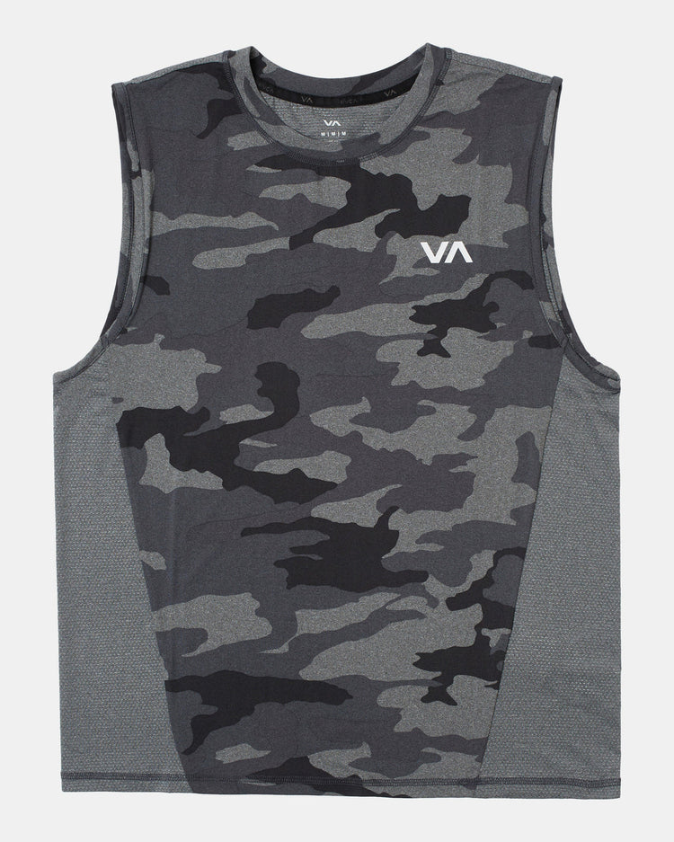 Sport Vent Muscle Tank Top - Camo