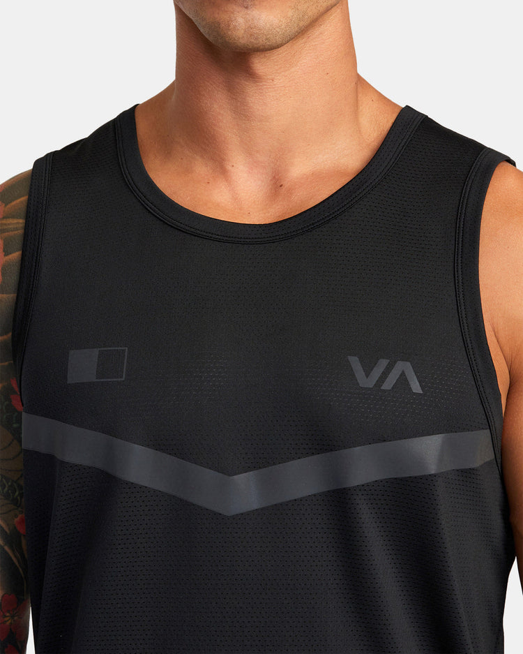 RVCA Runner Tank Top - Black