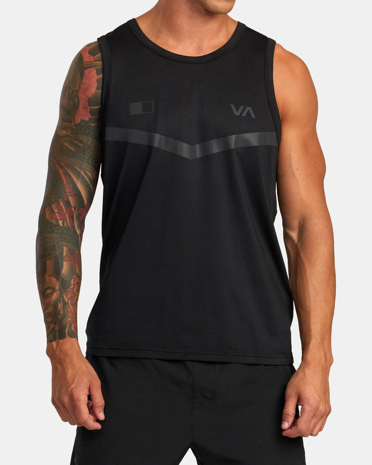 RVCA Runner Tank Top - Black