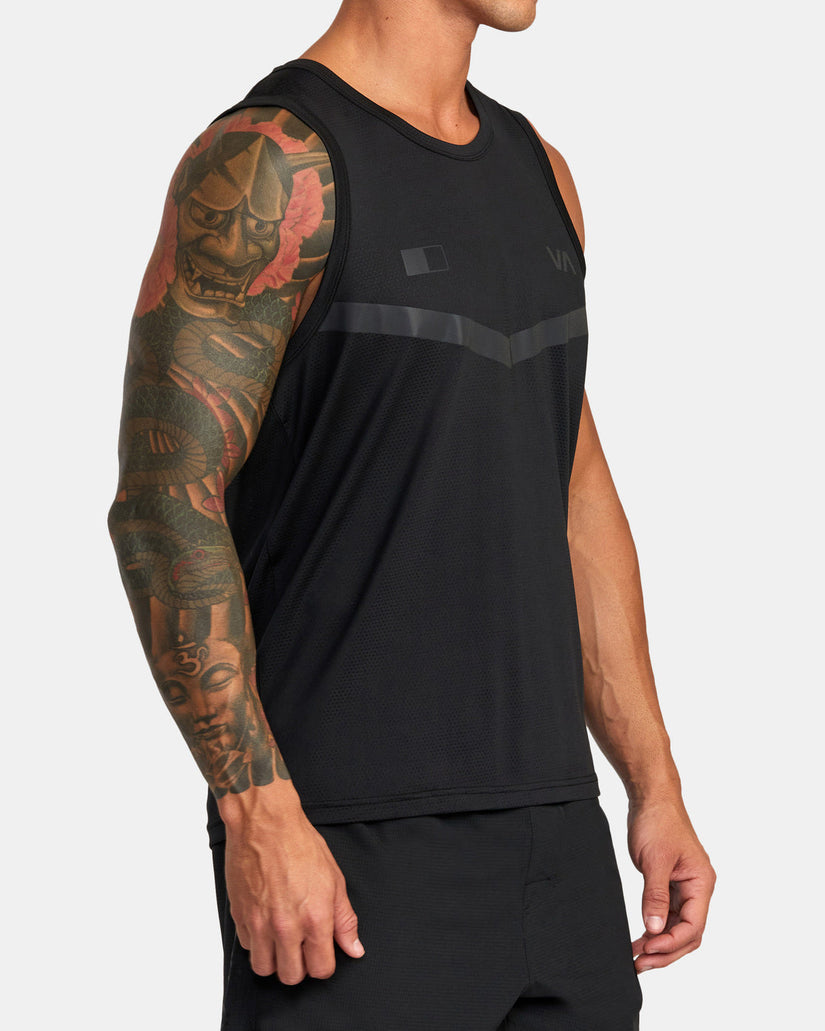 RVCA Runner Tank Top - Black