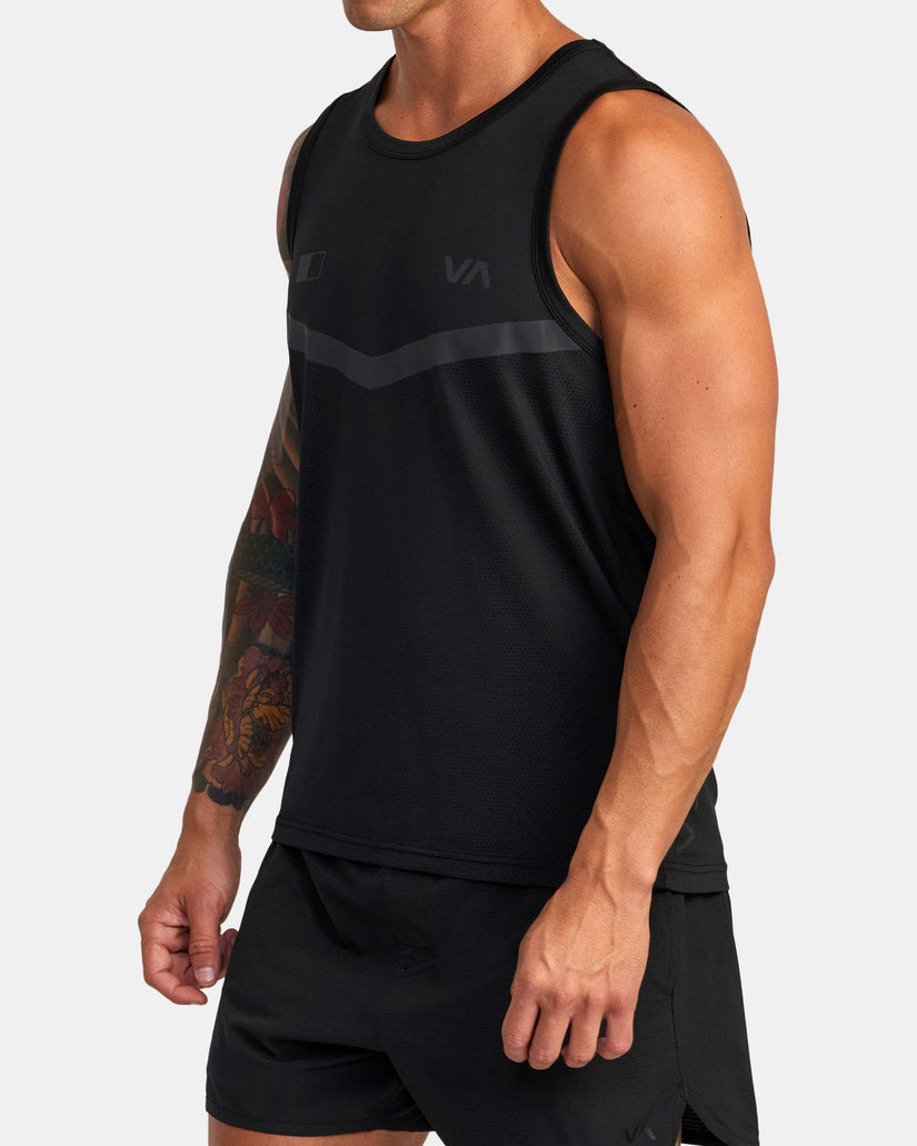 RVCA Runner Tank Top - Black