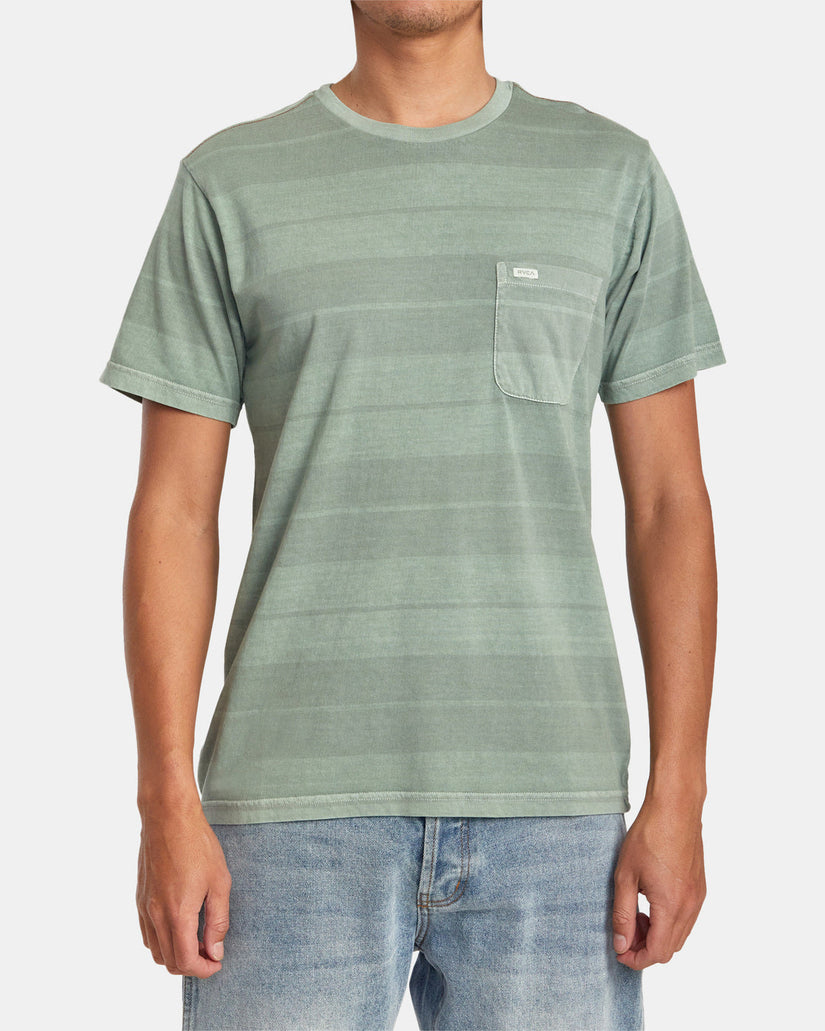 PTC Stripe T-Shirt - Spinach